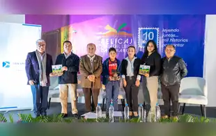 Empresa minera Shahuindo presenta libro con relatos de estudiantes sobre las tradiciones de Cajabamba