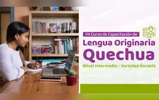 Curso gratuito de quechua ancashino será virtual desde octubre