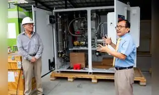 UNI presenta planta de hidrógeno verde a las economías de APEC 2024