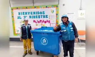 Estudiantes peruanos recolectan 12.5 toneladas de residuos sólidos