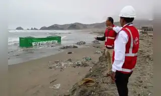Constatan daños ecológicos tras caída de contenedores en mar del Callao