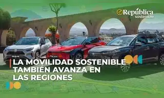 La movilidad sostenible también avanza en las regiones