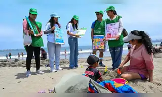 Barranco: Lanzan campaña de conciencia ambiental en playa Los Yuyos