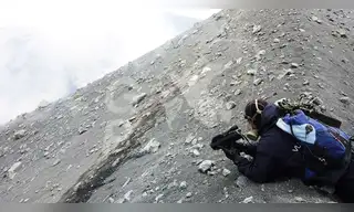Hallan sistema hidrotermal bajo el volcán Sabancaya