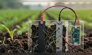 Nueva batería genera electricidad con microorganismos del suelo