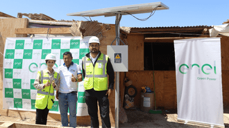 Enel instaló 21 paneles solares en instituciones educativas y viviendas de estudiantes de Nasca.