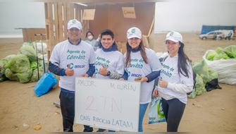 Dos toneladas de residuos sólidos fueron recolectados en la playa San Antonio de Lurín