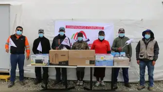 Las Bambas realiza donación de equipos informáticos a comunidad Pallca Picosayhua