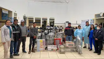 Antamina dona equipos médicos a la comunidad de Santa Cruz de Pichiu