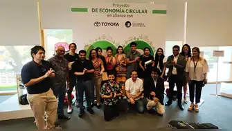Toyota premia proyectos universitarios creados con materiales de autopartes reutilizados