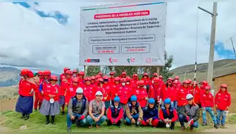 Inician los trabajos del proyecto "LURAWI PERÚ" en Chacabamba