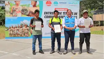 ¡Un hito histórico para nuestras comunidades nativas en Ramón Castilla!