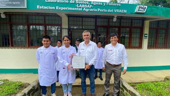 Laboratorio de suelos beneficiará a productores de Cusco y Ayacucho