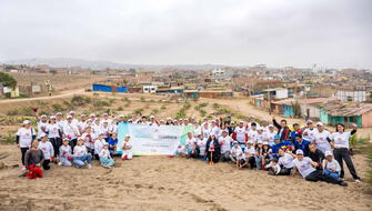 Perú: millar de árboles son sembrados a favor del medioambiente