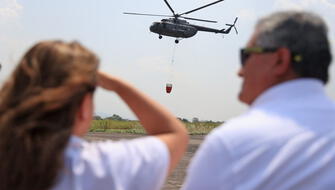 Helicóptero FAP combatirá incendios forestales