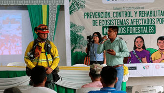 Asháninkas son capacitados para enfrentar incendios forestales