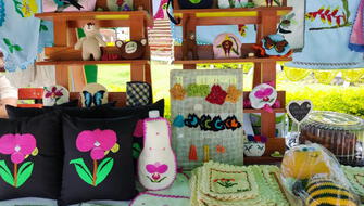 Regalos ecoamigables de Navidad en feria Madre Tierra