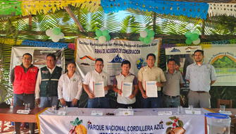 Organizaciones comunales son premiadas por conservar Parque Cordillera Azul