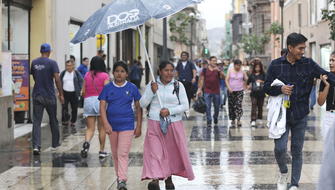 Lima tendrá lluvias dispersas el 1 de enero