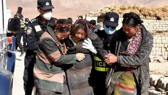 China: Se eleva la cifra de muertos por terremoto en el Tíbet