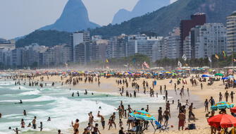 Brasil: Ola de calor sofoca a Río de Janeiro