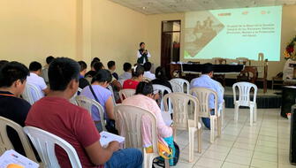 Realizan taller para la adecuada gestión del agua en Madre de Dios