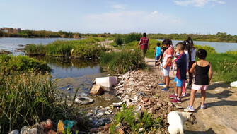 Trujillo: Humedales son afectados por derrame de aguas residuales