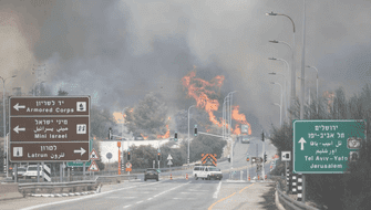 Israel: Incendios forestales arrasan zonas cercanas a Jerusalén