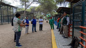 Autoridades forestales brindan asistencia técnica a centros de cría