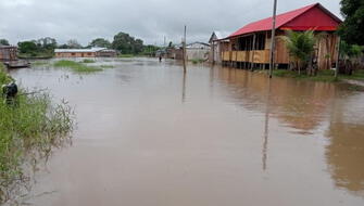 Loreto: Un centenar de damnificados por inundación en Putumayo