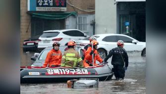 Corea evacúa a más de 2.500 ciudadanos por lluvias extremas