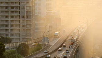 Altas temperaturas elevan la contaminación atmosférica