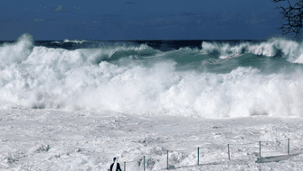 Australia en riesgo por enorme crecida del mar