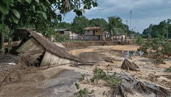 Río Ucayali en riesgo por posible erosión