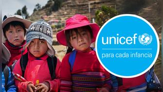 UNICEF lanza campaña “Su futuro es hoy” para recaudar un millón de soles en favor de la infancia vulnerable