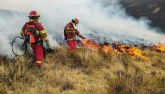 Persisten condiciones atmosféricas que favorecen incendios forestales
