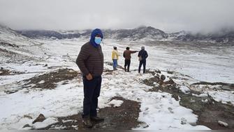 Zonas alto andinas soportarán temperaturas de hasta menos 10 grados