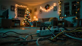 Alerta navideña: ¿cómo evitar cortocircuitos y sobrecargas eléctricas durante las fiestas en tu hogar?