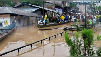 Cuencas amazónicas son vigiladas por crecida de ríos