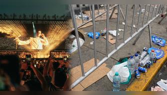 Bad Bunny llenó estadios; la educación ambiental no llegó al concierto