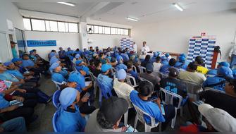 Capacitan a agentes pesqueros en seguridad hidrobiológica