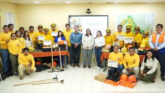 Protección ambiental: Firman plan de trabajo ante incendios forestales