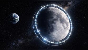 Japón propone construir anillo de paneles solares alrededor de la Luna
