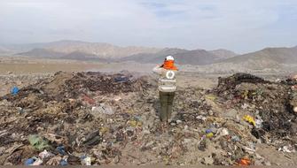 OEFA detecta alto riesgo ambiental en botadero Lomo Largo de Ica