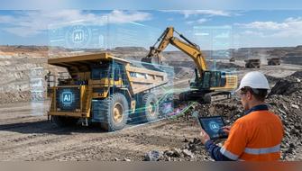 Nueva tecnología con IA llega a la minería para operar maquinaria pesada