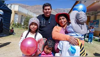 INSN San Borja brinda apoyo médico y emocional a niños en Junín