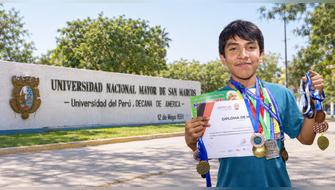 San Marcos: escolar de 15 años logra el primer puesto en IA