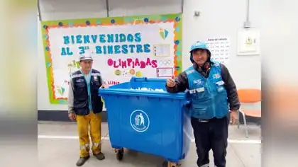 Estudiantes peruanos recolectan 12.5 toneladas de residuos sólidos Estudiantes peruanos recolectan 12.5 toneladas de residuos sólidos