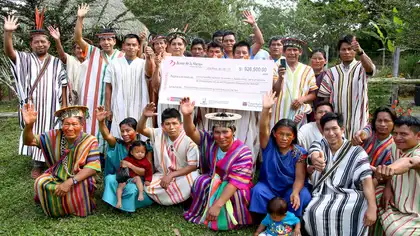 Comunidades nativas recibirán recursos para enfrentar cambio climático Comunidades nativas recibirán recursos para enfrentar cambio climático