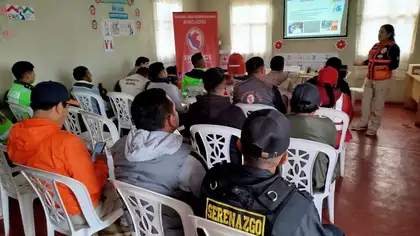 Capacitarán a más de 60 mil personas en gestión de riesgos de desastres Capacitarán a más de 60 mil personas en gestión de riesgos de desastres